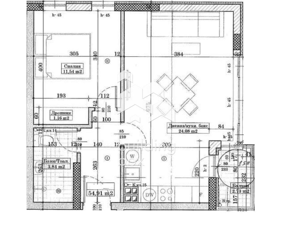 Двустаен апартамент в нова сграда до УМБАЛ Св.Марина - 0