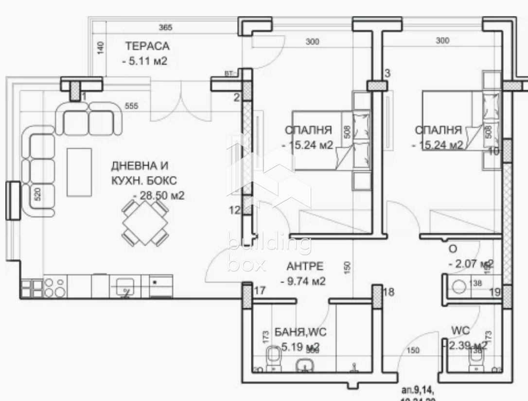 Тристаен апартамент - кв. Младежки хълм - 0