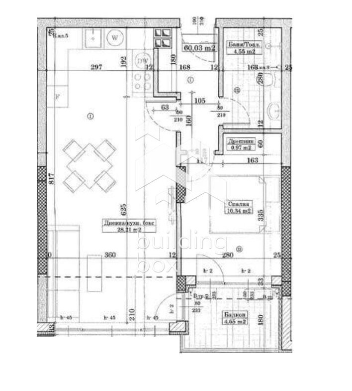 Двустаен южен апартамент в новострояща се сграда в кв.Изгрев - 0