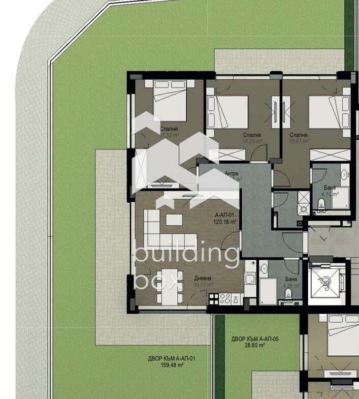 Четиристаен апартамент в ж.к. Витоша - 0