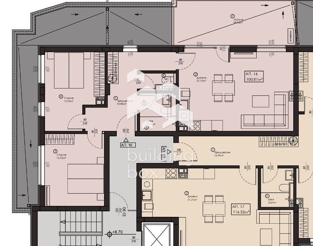 3-стаен - София, Малинова Долина - 0