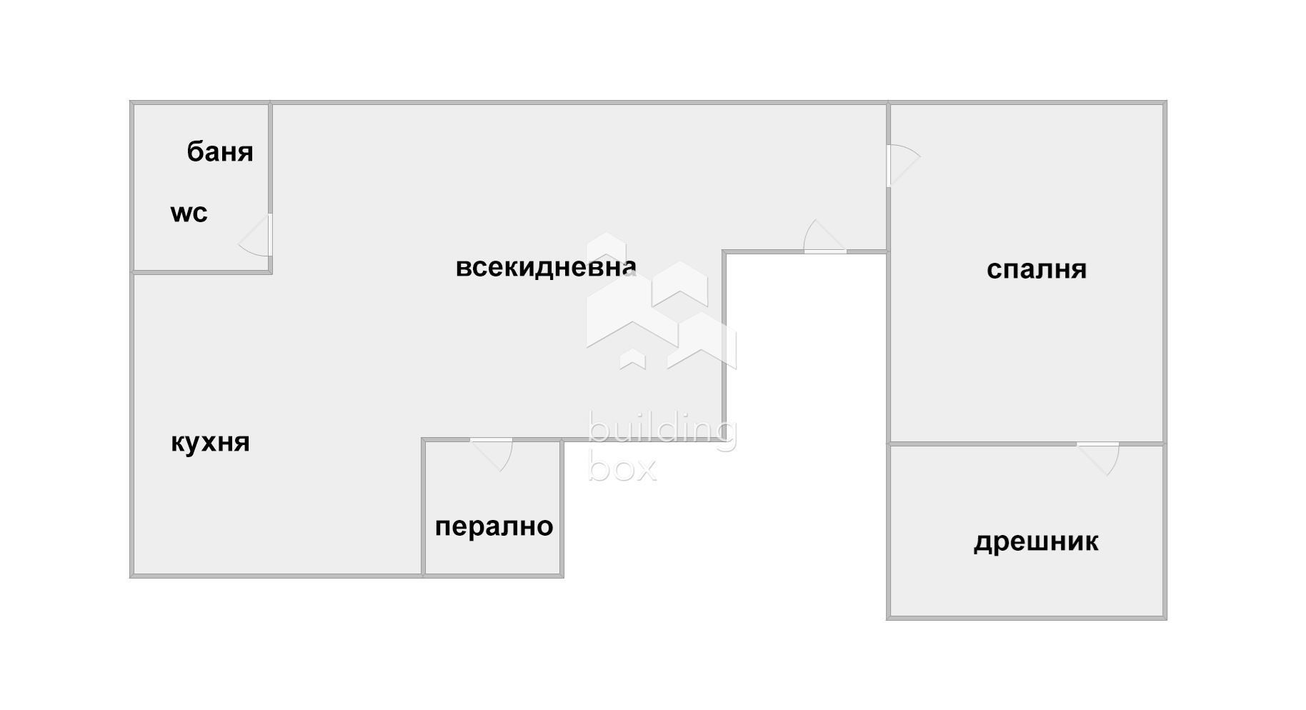 ДВУстаен апартамент в Гръцка махала - 0