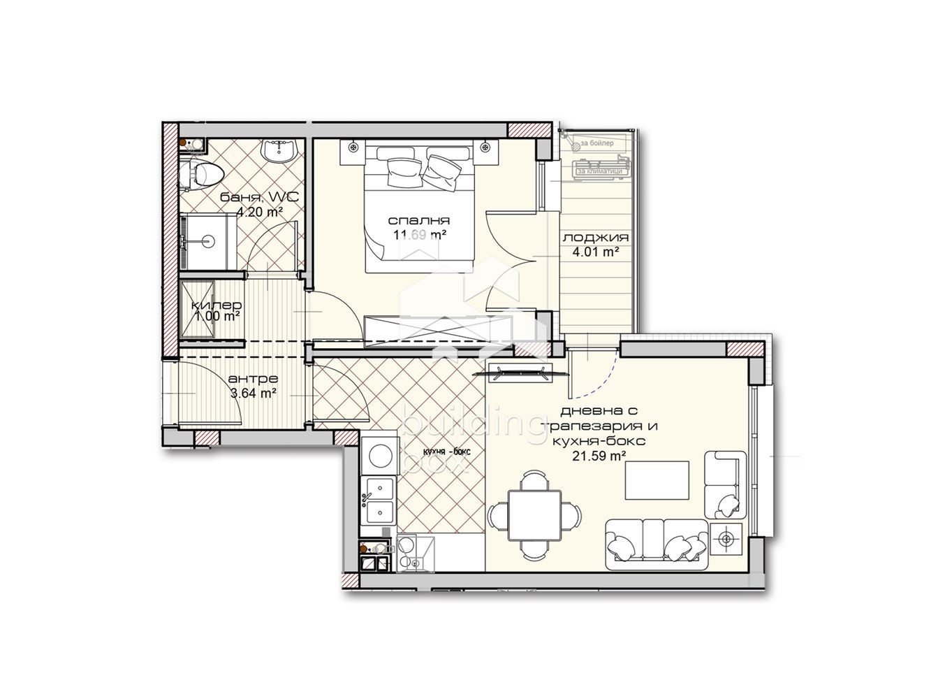 2-стаен - Варна - 0