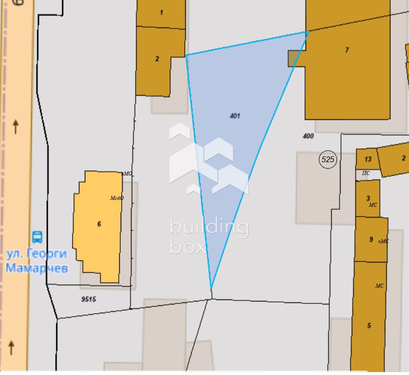 Парцел за жилищна сграда до 13 ет. - 0