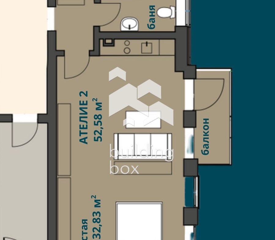 Двустаен апартамент в Ботевград - 0