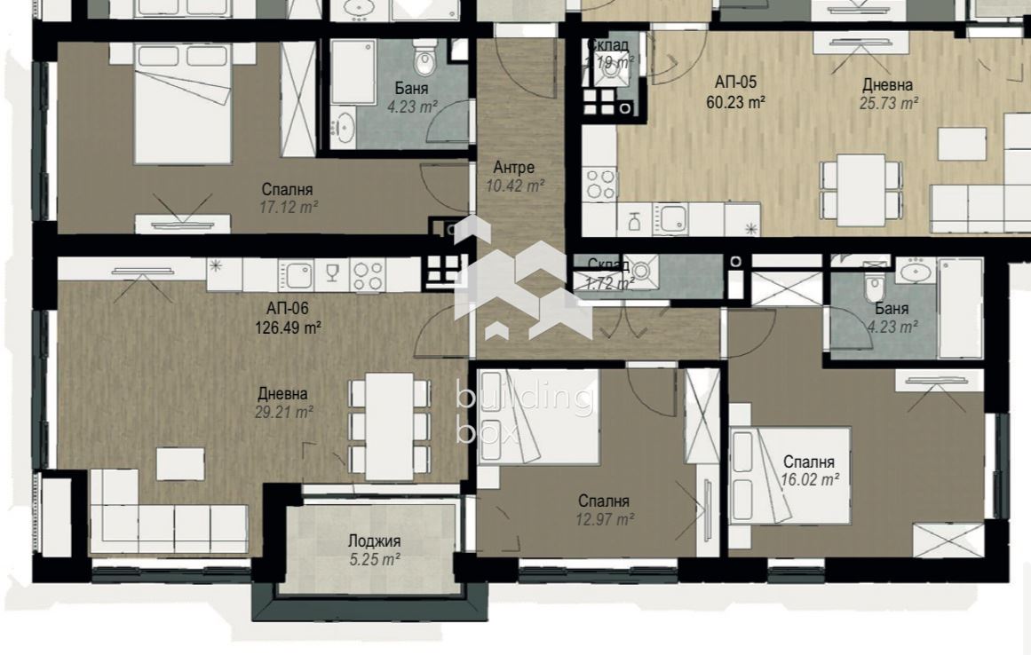 Четиристаен апартамент в ж.к. Витоша - 0