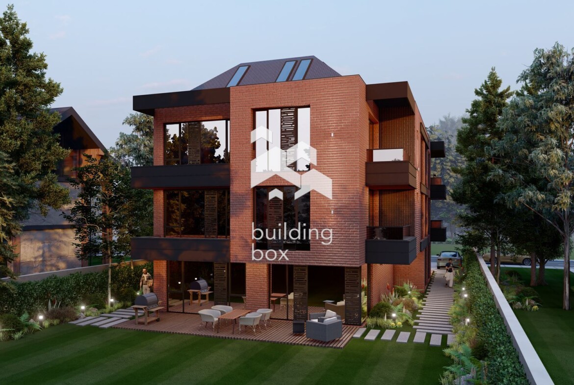 Тристаен апартамент в бутикова сграда в Симеоново - 0