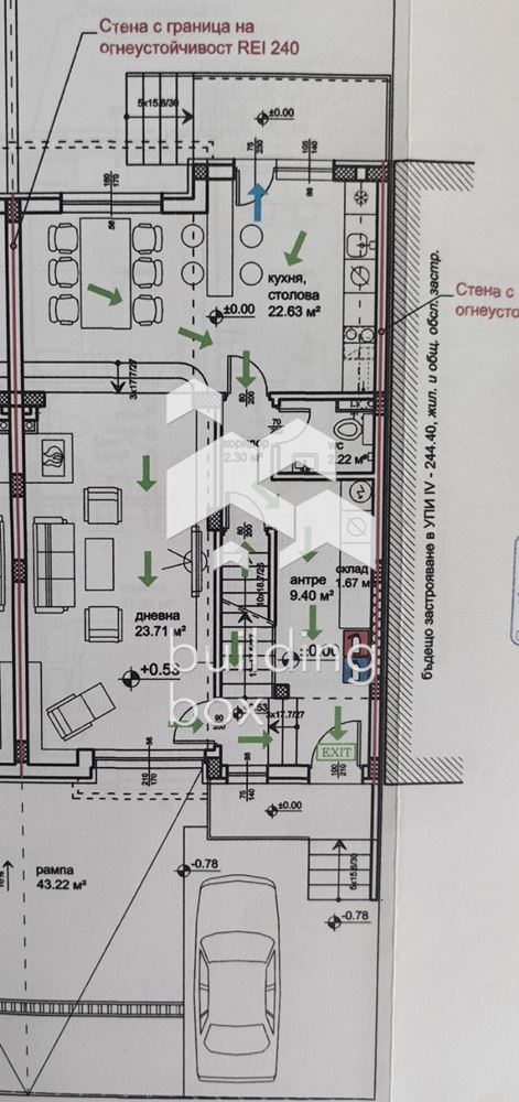 Двуетажна къща с АКТ 16 - кв. Западен - 0