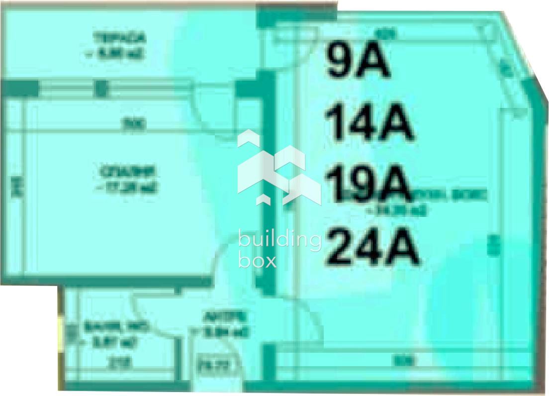 Двустаен апартамент - кв. Коматево - 0