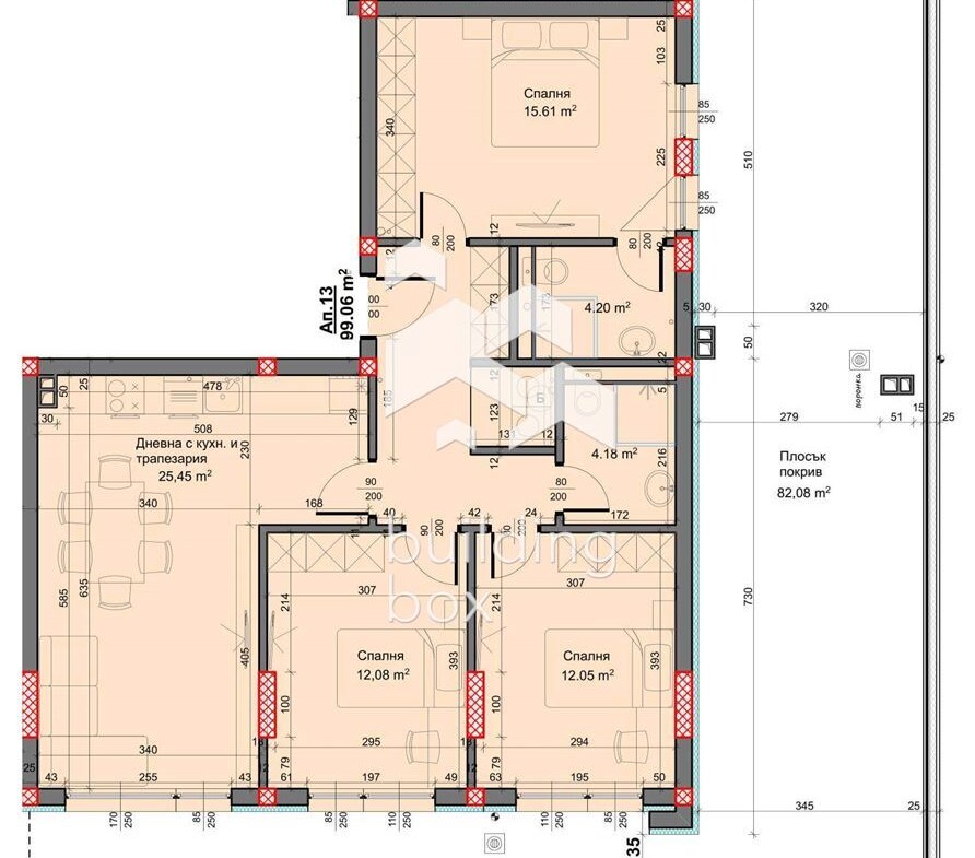 Четиристаен апартамент в новострояща се сграда - 0