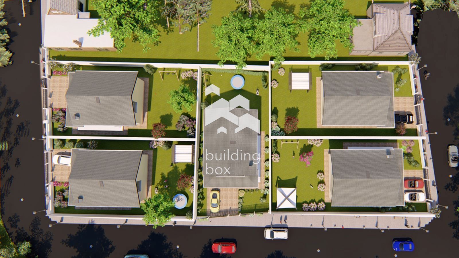 Комплекс от нови къщи в село Рогош - 0