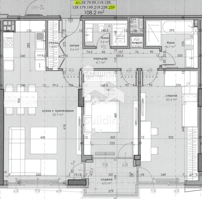 Продава 3-стаен - 0