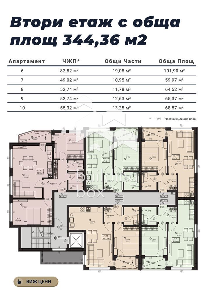 АПАРТАМЕНТ №6 – Просторен тристаен с панорама, кв. Малинова долина - 0