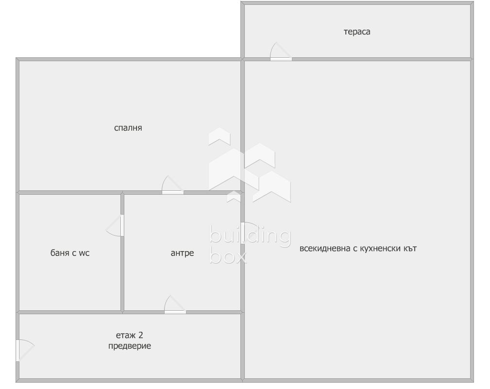 Двуетажна къща на плоча - готова за живеене - 0