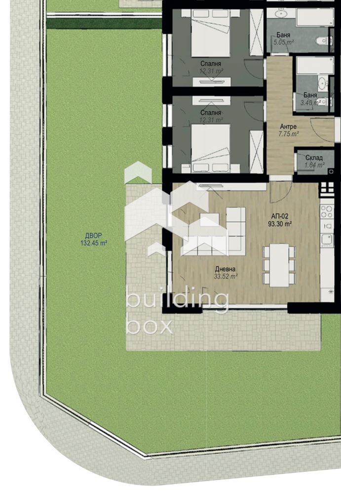 Тристаен апартамент в ж.к. Витоша - 0