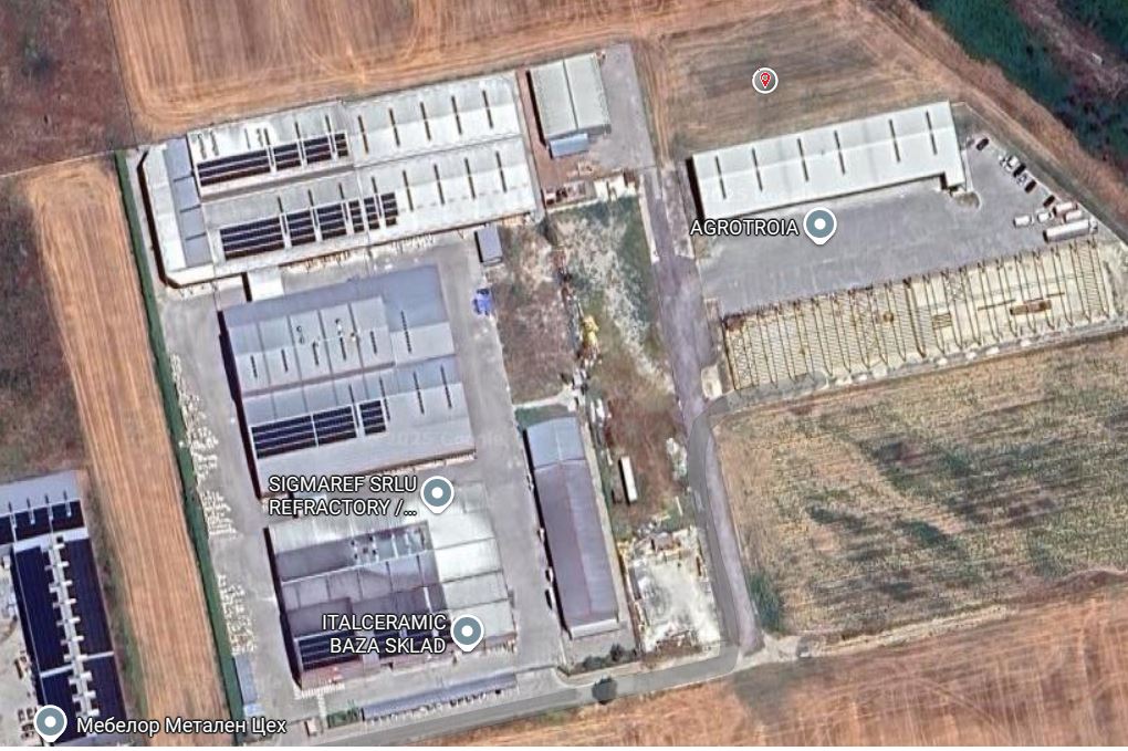 Парцел подходящ за складова база между гр. Пловдив и с. Труд