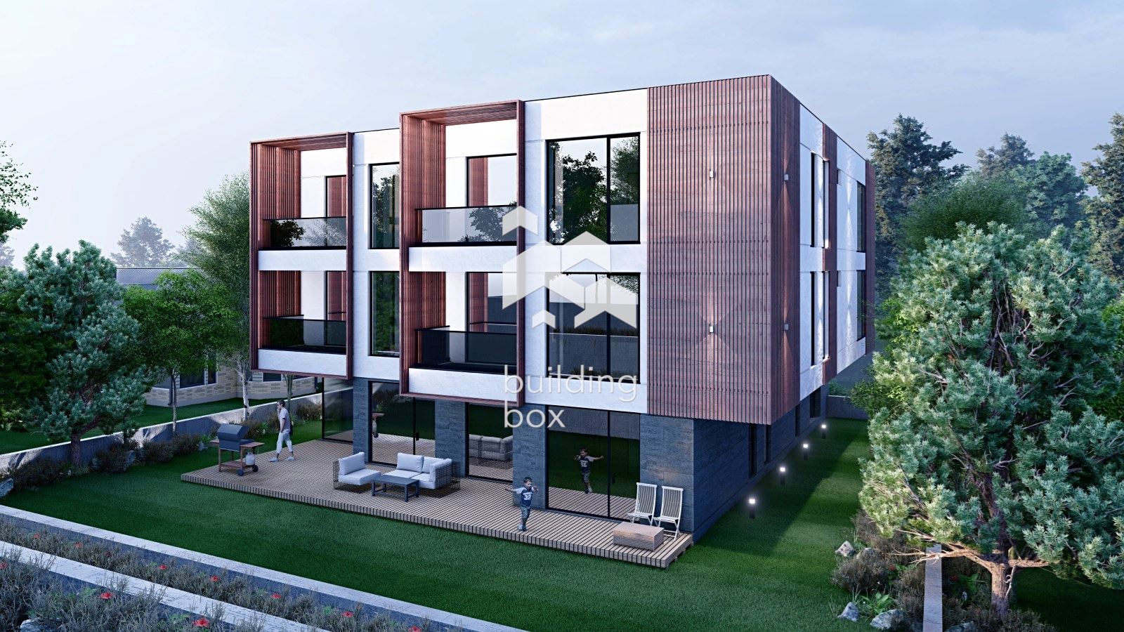 Двустаен апартамент в бутикова сграда в Бистрица - 0