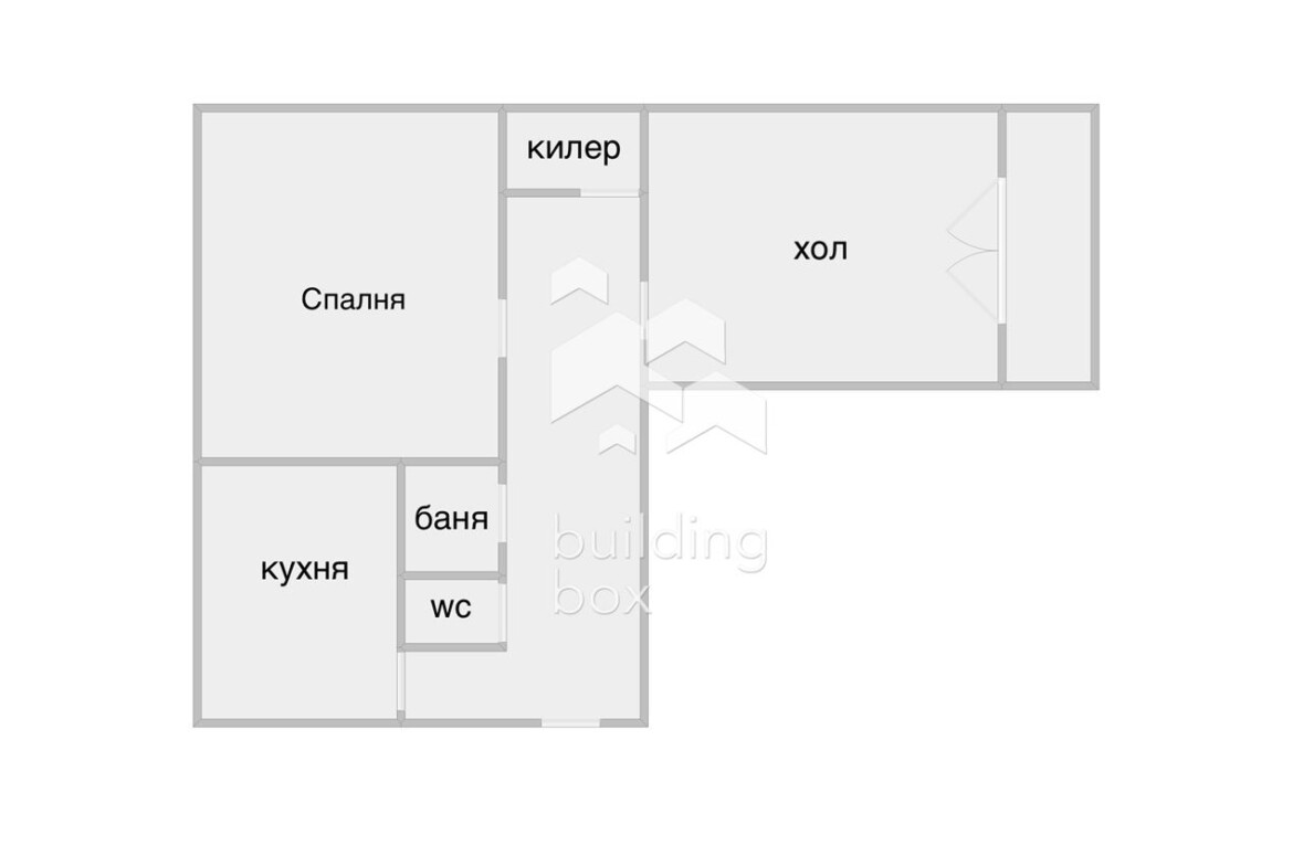 Двустаен апартамент - кв. "Христо Смирненски" - 0
