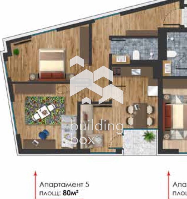 Тристаен апартамент - кв. Полигона - 0