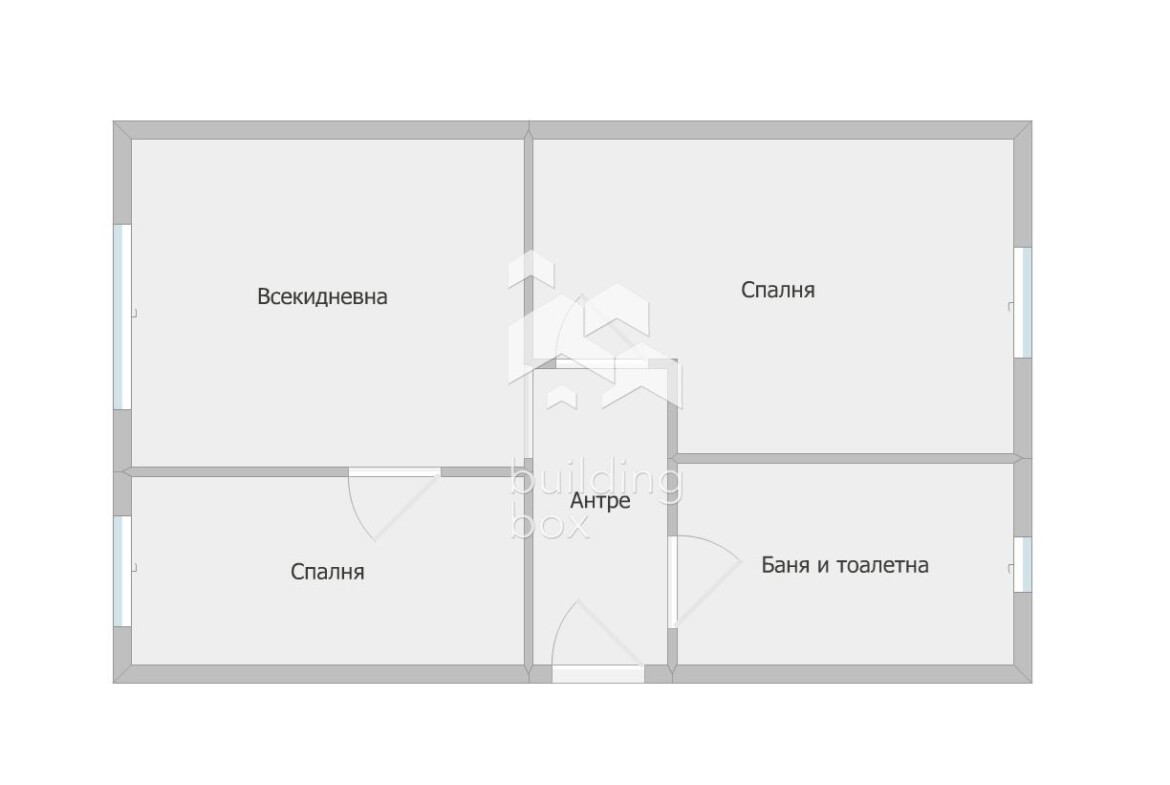 Тристаен апартамент в кв.Гагарин - 0