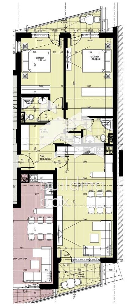 Тристаен апартамент - кв. Оборище - 0