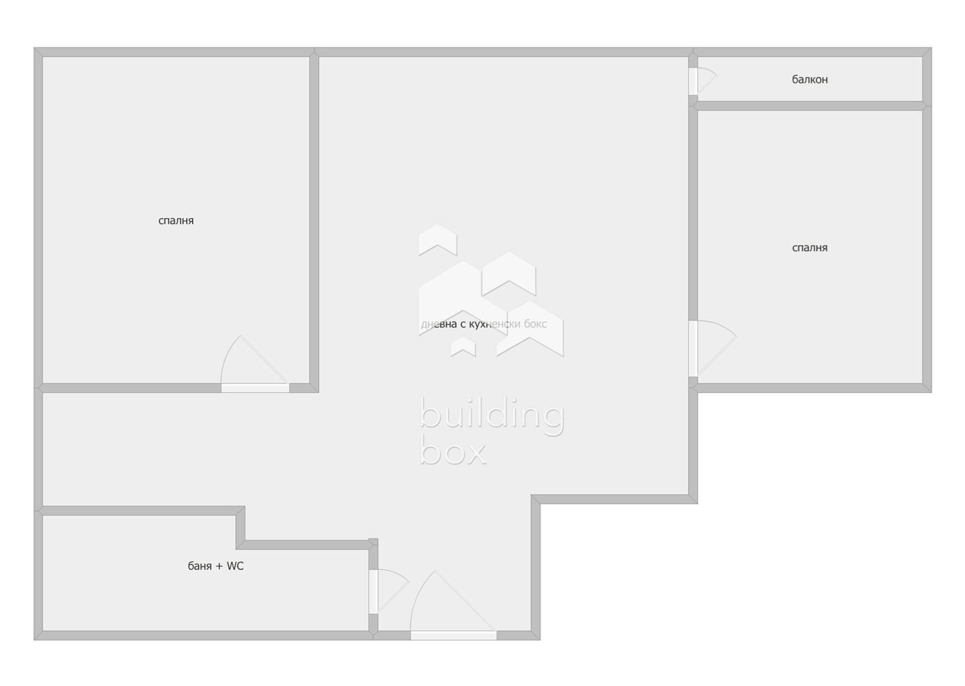 Тристаен апартамент - Център - 0