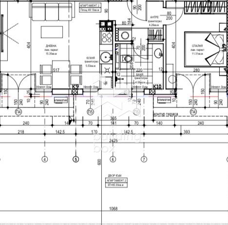 Двустаен апартамент до ключ - кв. Остромила - 0