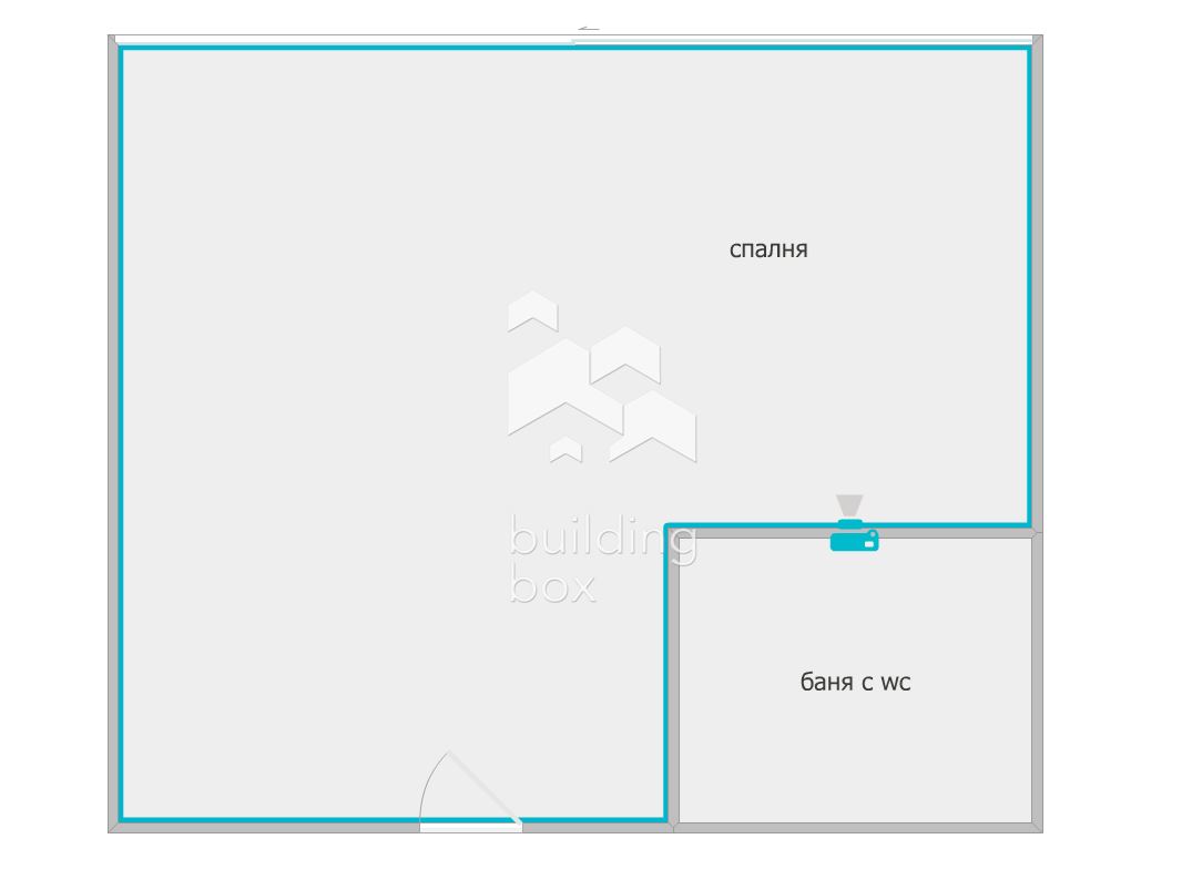 Обзаведен ЕДНОСТАЕН апартамент - 0