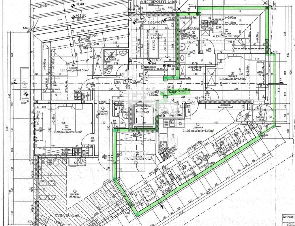 ДО КЛЮЧ! Многостаен мансарден апартамент в новострояща се сграда в кв. Левски - 0