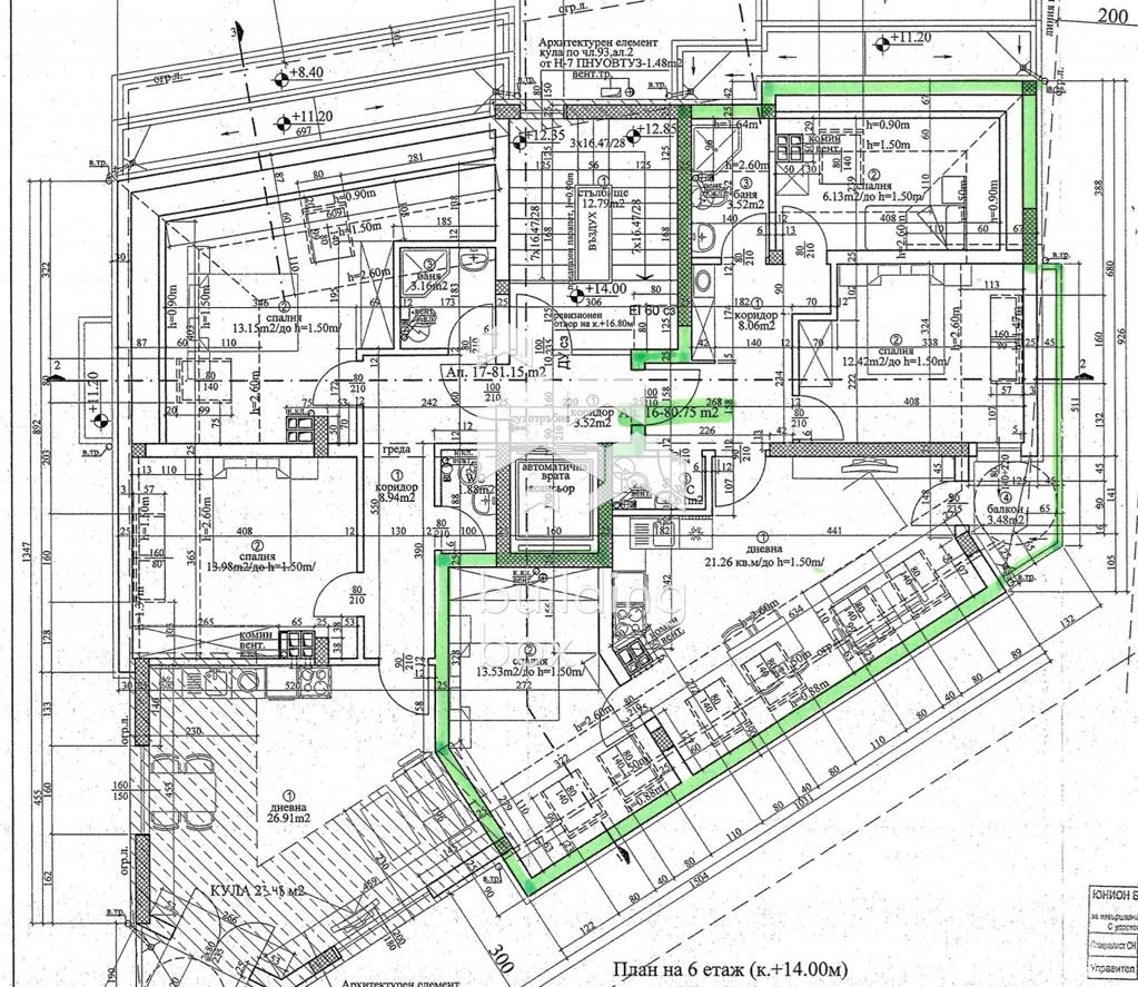 ДО КЛЮЧ! Многостаен мансарден апартамент в новострояща се сграда в кв. Левски - 0