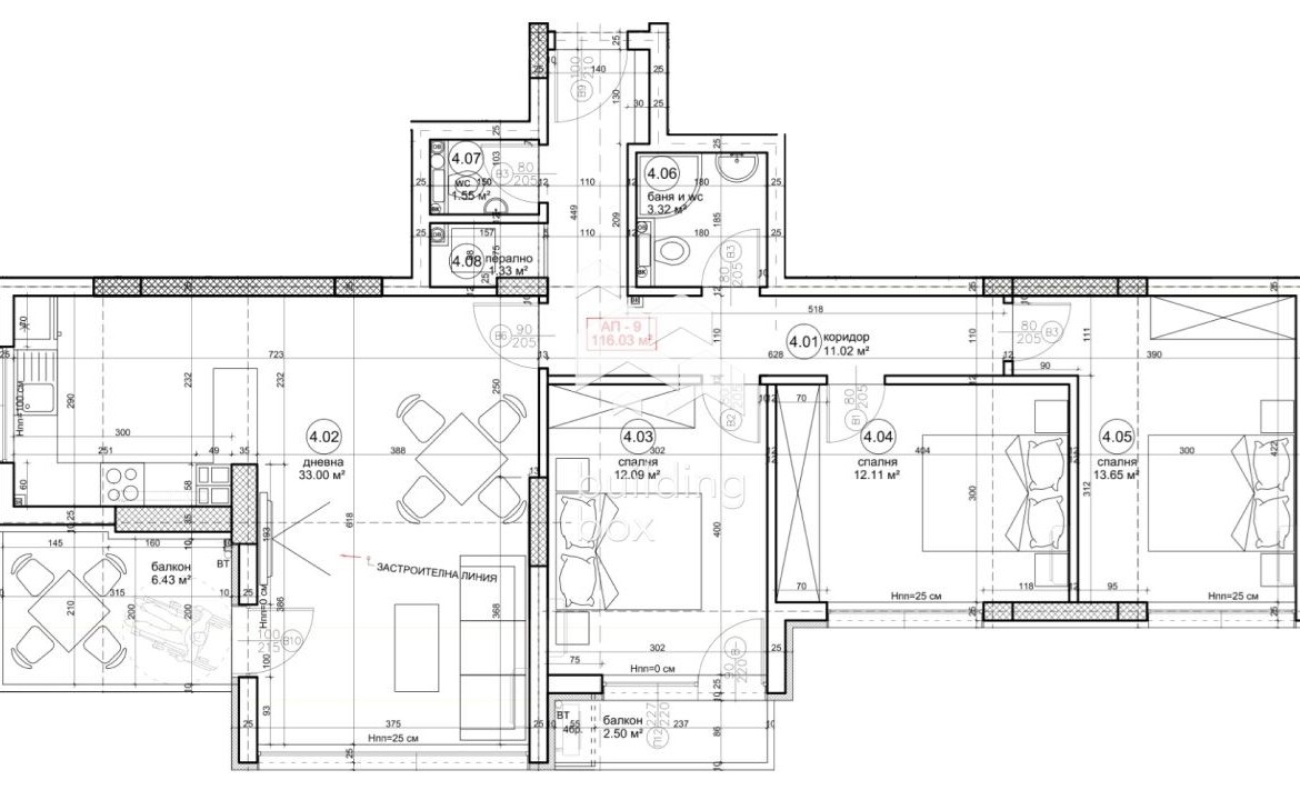 4-стаен - Варна, Възраждане 4 - 0