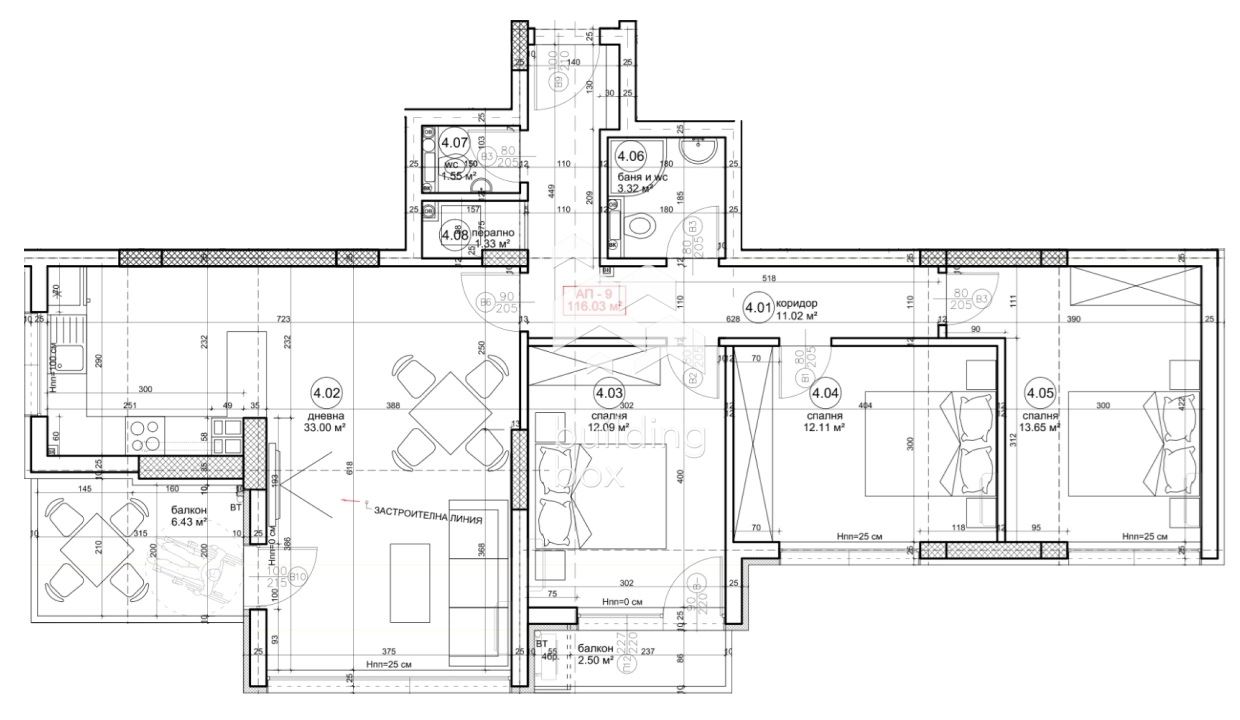 4-стаен - Варна, Възраждане 4 - 0