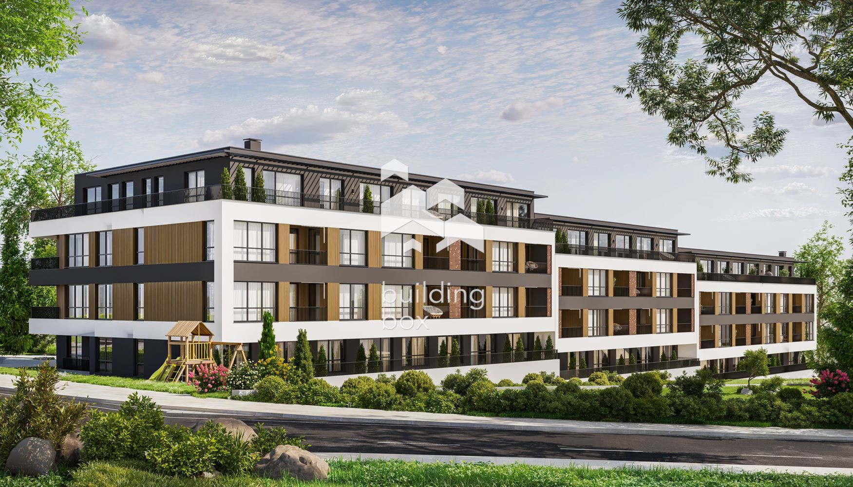 Двустаен апартамент в новострояща се сграда