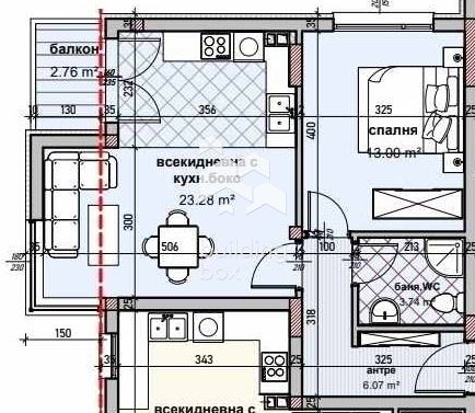 Бюджетен ДВУСТАЕН апартамент в морската столица - 0