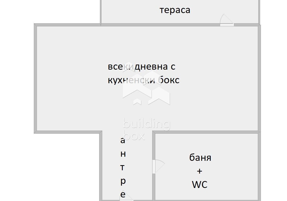 Обзаведен едностаен апартамент - кв. Христо Смирненски - 0