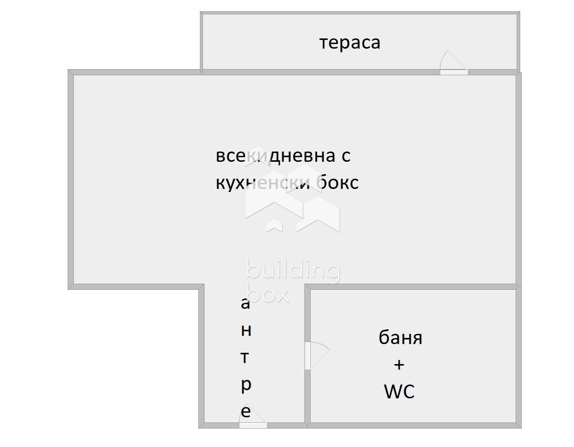 Обзаведен едностаен апартамент - кв. Христо Смирненски - 0