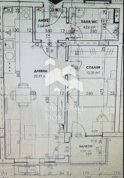 Двустаен апартамент - 0