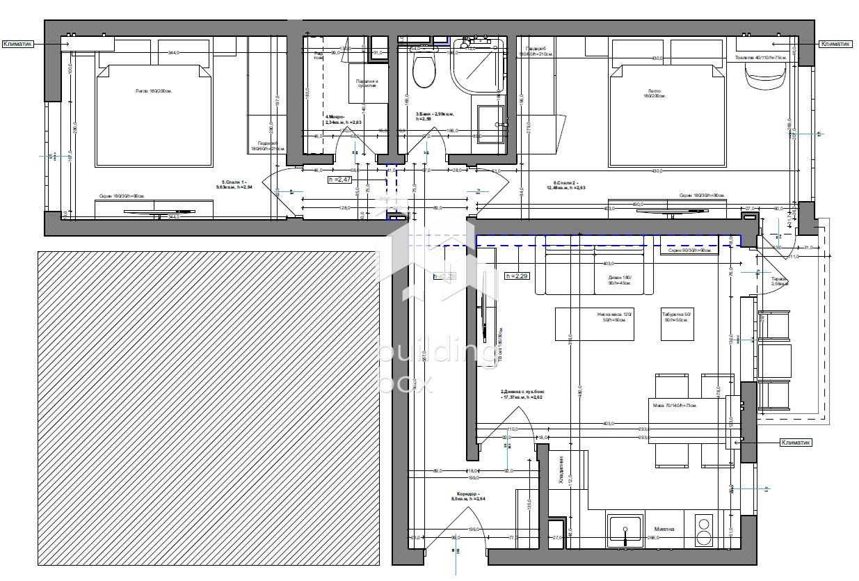 БИЛДИНГ БОКС предлага за продажба тристаен апартамент в ж.к. "Обеля 1". - 0
