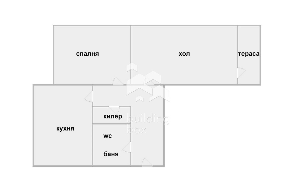 Двустаен панелен апартамент - 0