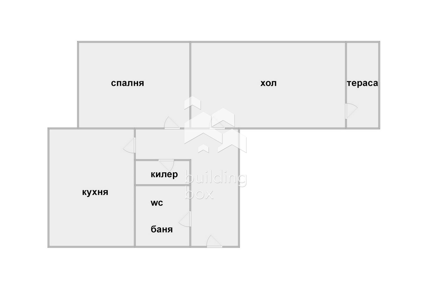 Двустаен панелен апартамент - 0