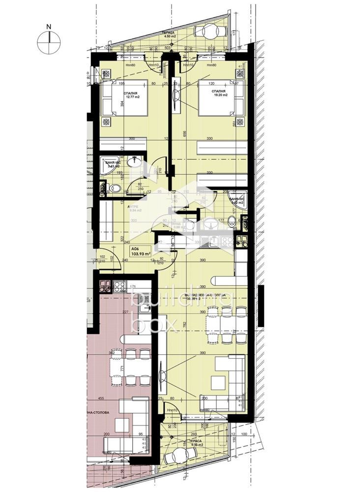 Тристаен апартамент - кв. Оборище - 0