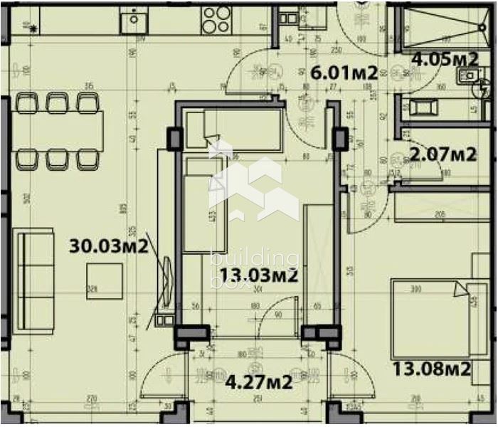 Тристаен апартамент в новострояща се сграда - 0