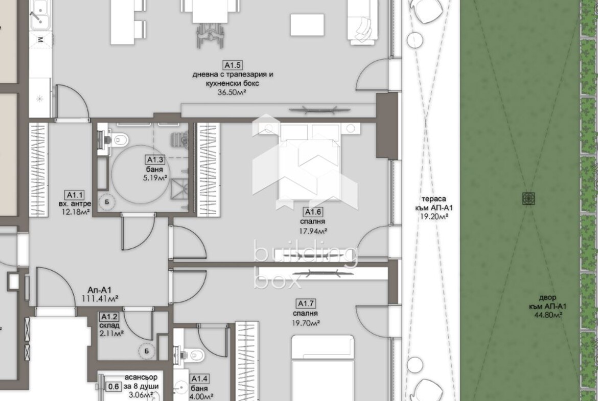 Тристаен апартамент - ж.к. Люлин 5 - 0