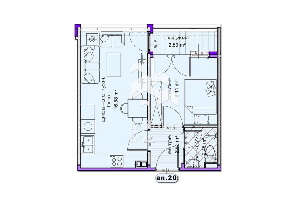 2-стаен - Шумен, Добруджански - 0