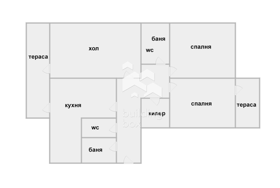 Тристаен апартамент, ж.к. Лятно кино Тракия - 0