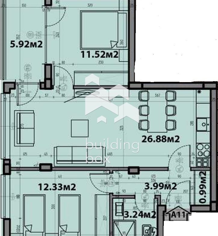 3-стаен - Варна, Виница - 0