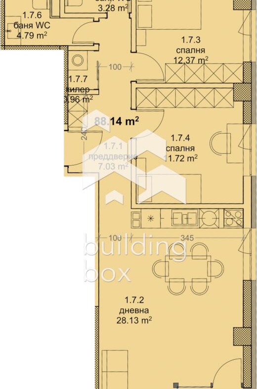 ТРИстаен апартамент в един от най-предпочитаните квартали в гр. Варна - 0