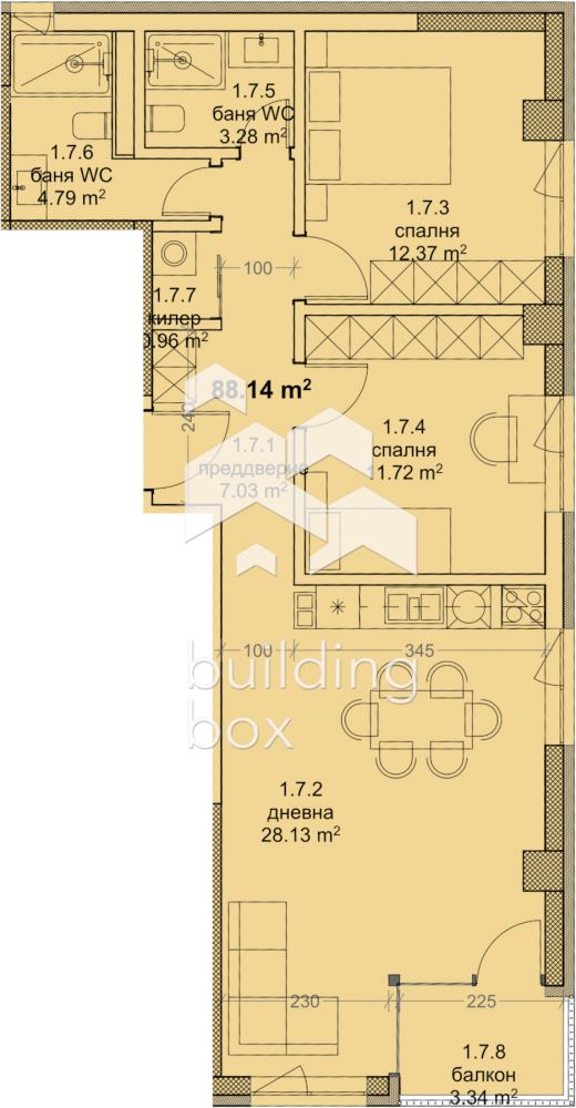ТРИстаен апартамент в един от най-предпочитаните квартали в гр. Варна - 0