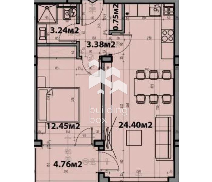Двустаен апартамент в новострояща се сграда - 0