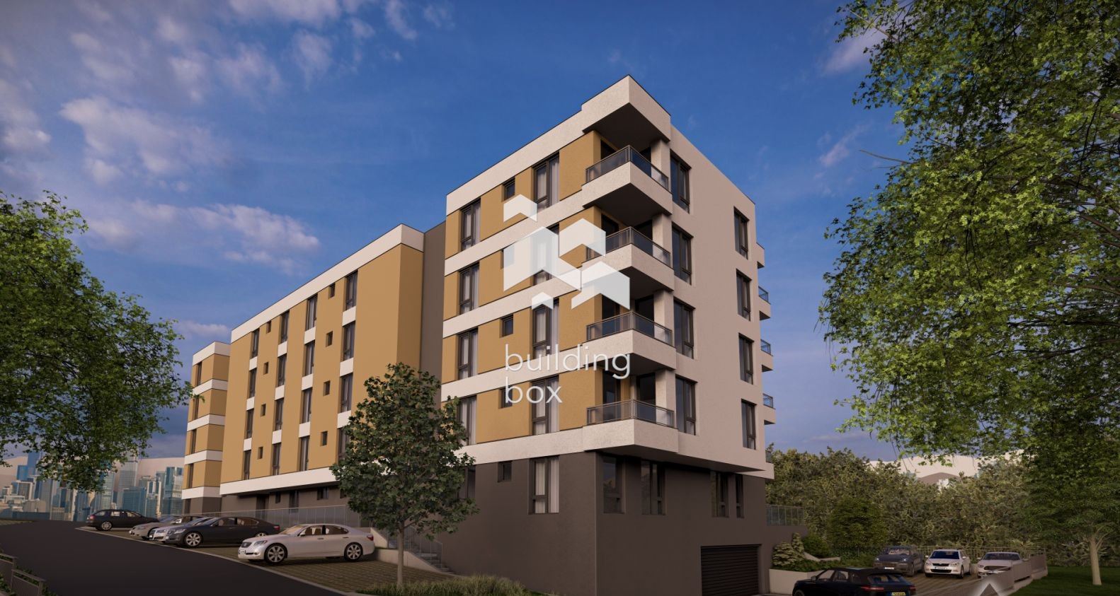 Двустаен апартамент в новострояща се жилищна сграда